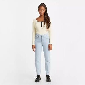Levi’s Wedgie Ankle Jeans - Light Wash